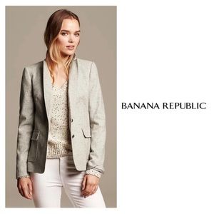 Banana Republic Wool Blend Hacking Jacket